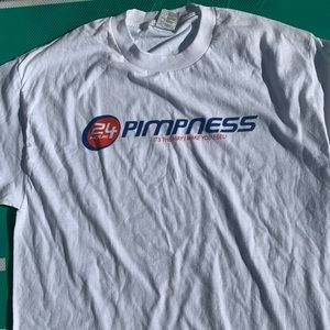 Never worn “Pimpness” shirt